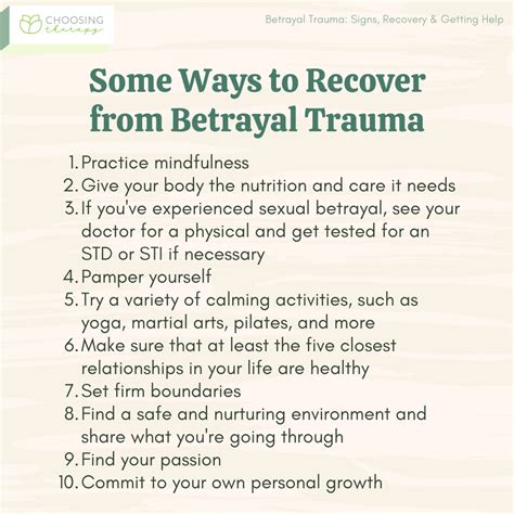 I know. . Affirmations for betrayal trauma